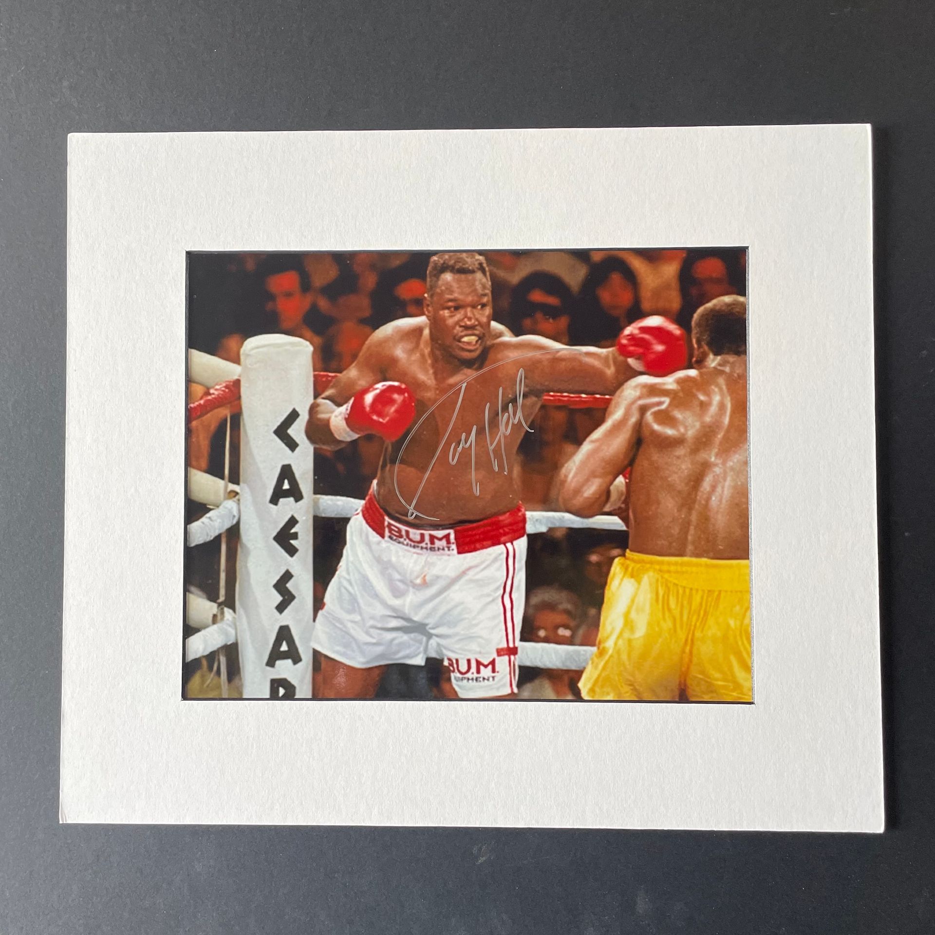 Larry Holmes Signed Photo