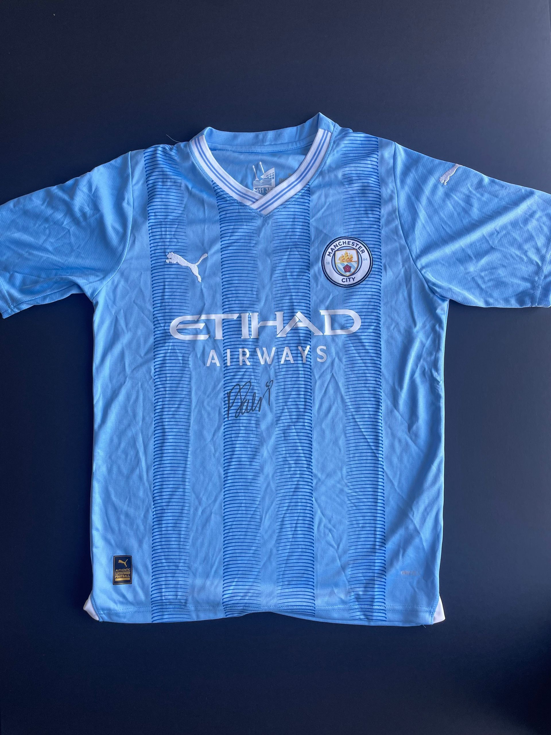 Phil Foden Signed Manchester City Shirt 2023-24