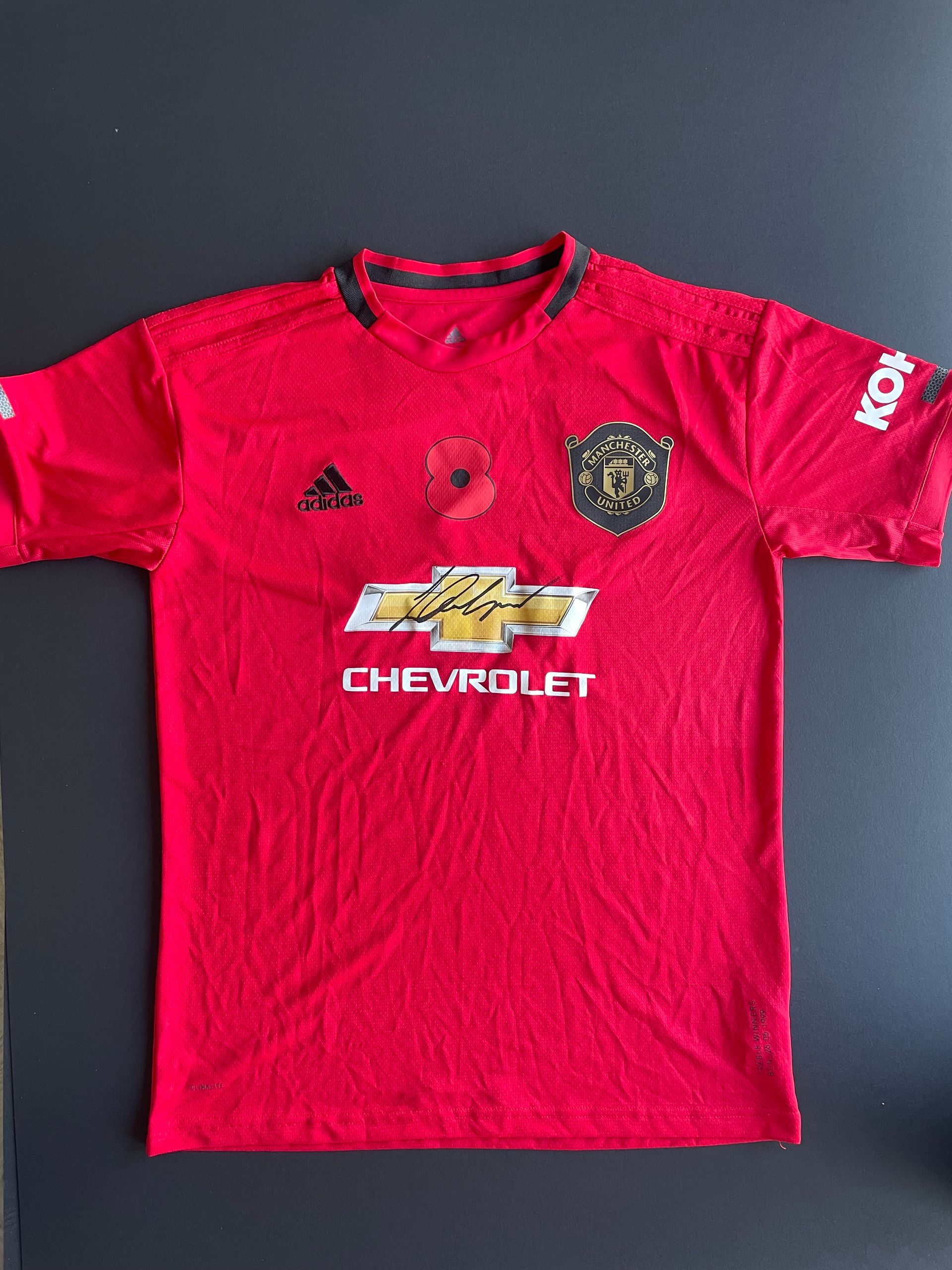 Marcus Rashford Signed Manchester United 2019-20 Shirt