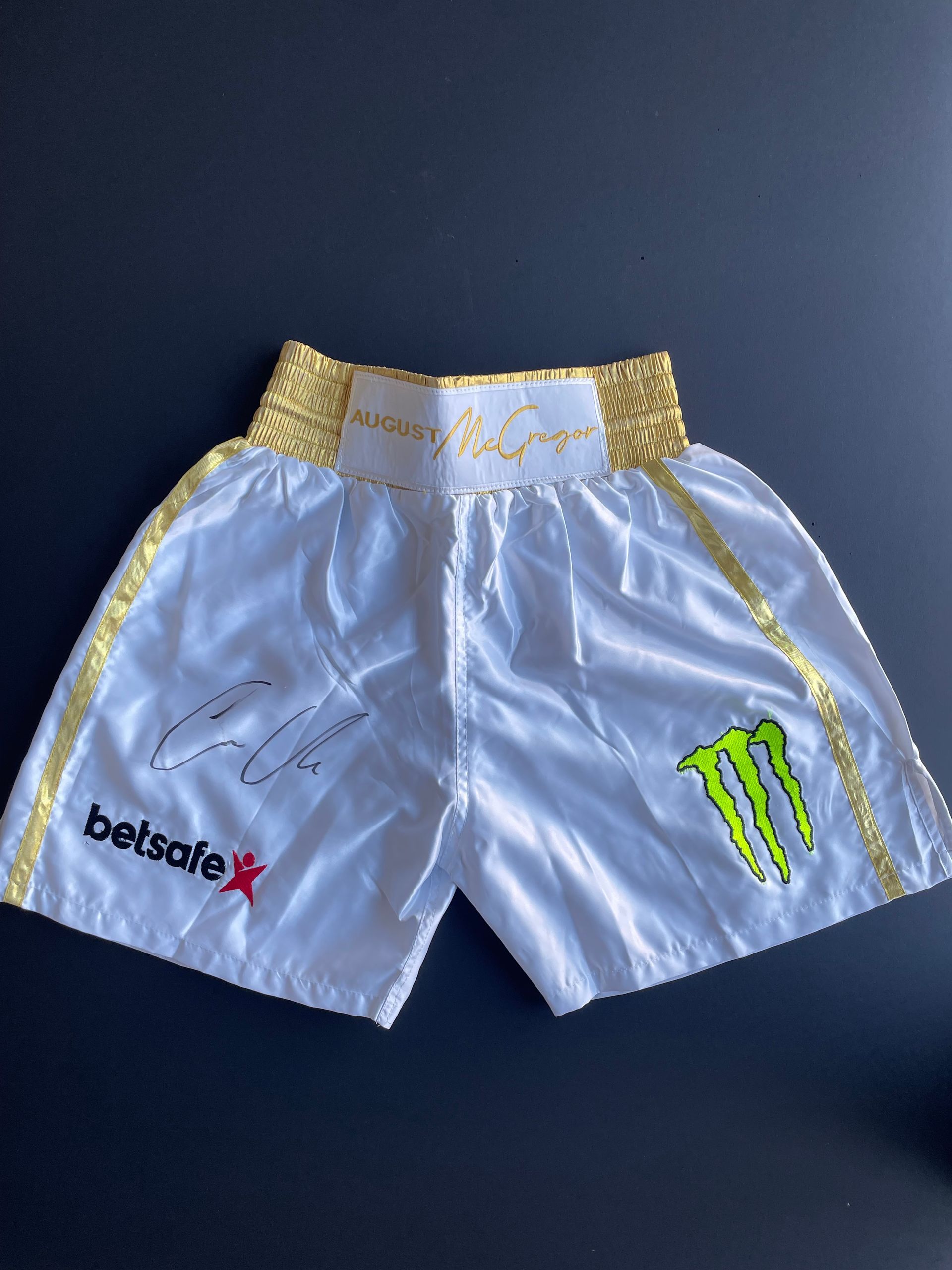 Conor Mcgregor signed shorts