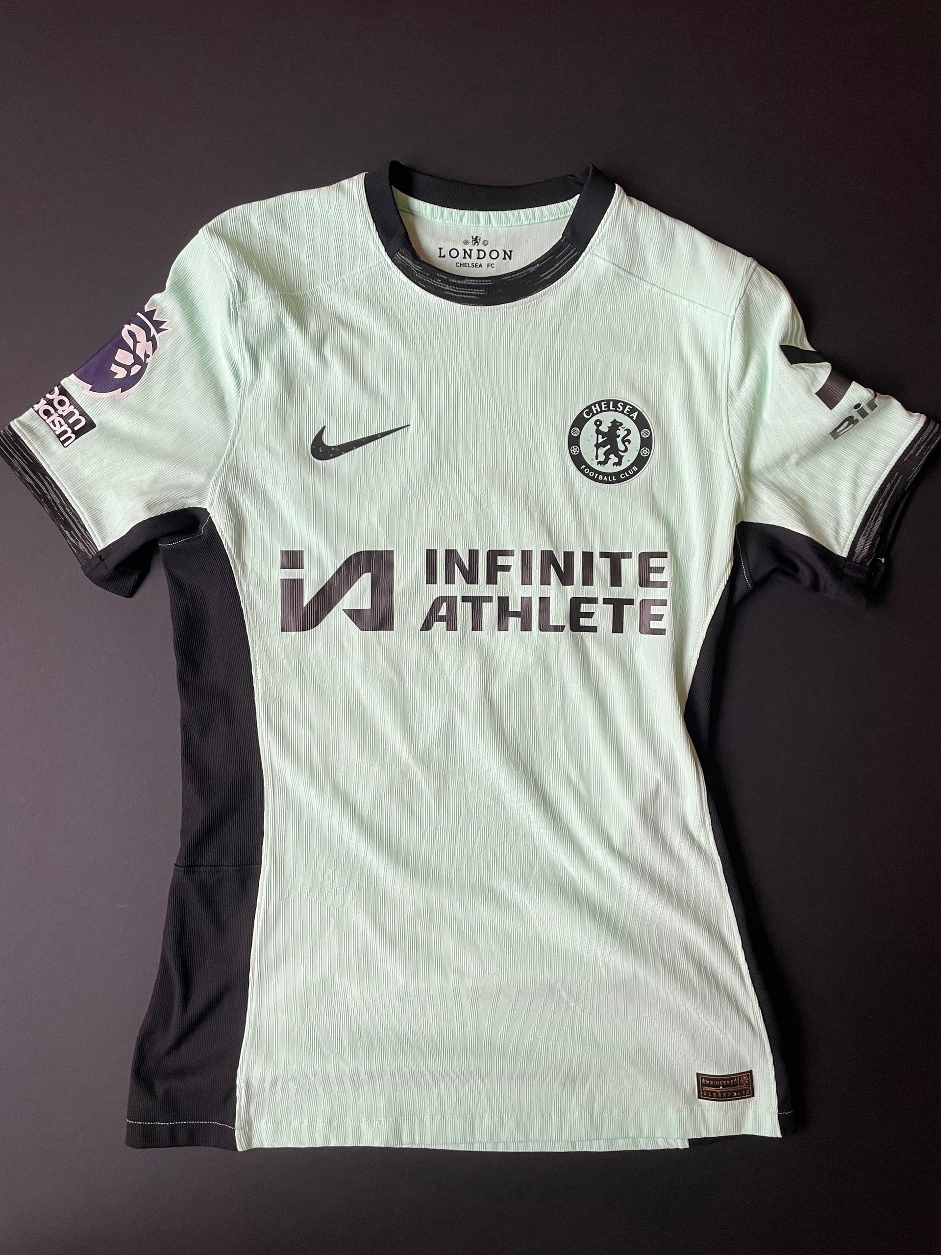 Cole Palmer Match Issue and Signed Chelsea  2023-24 Away Shirt (With COA)