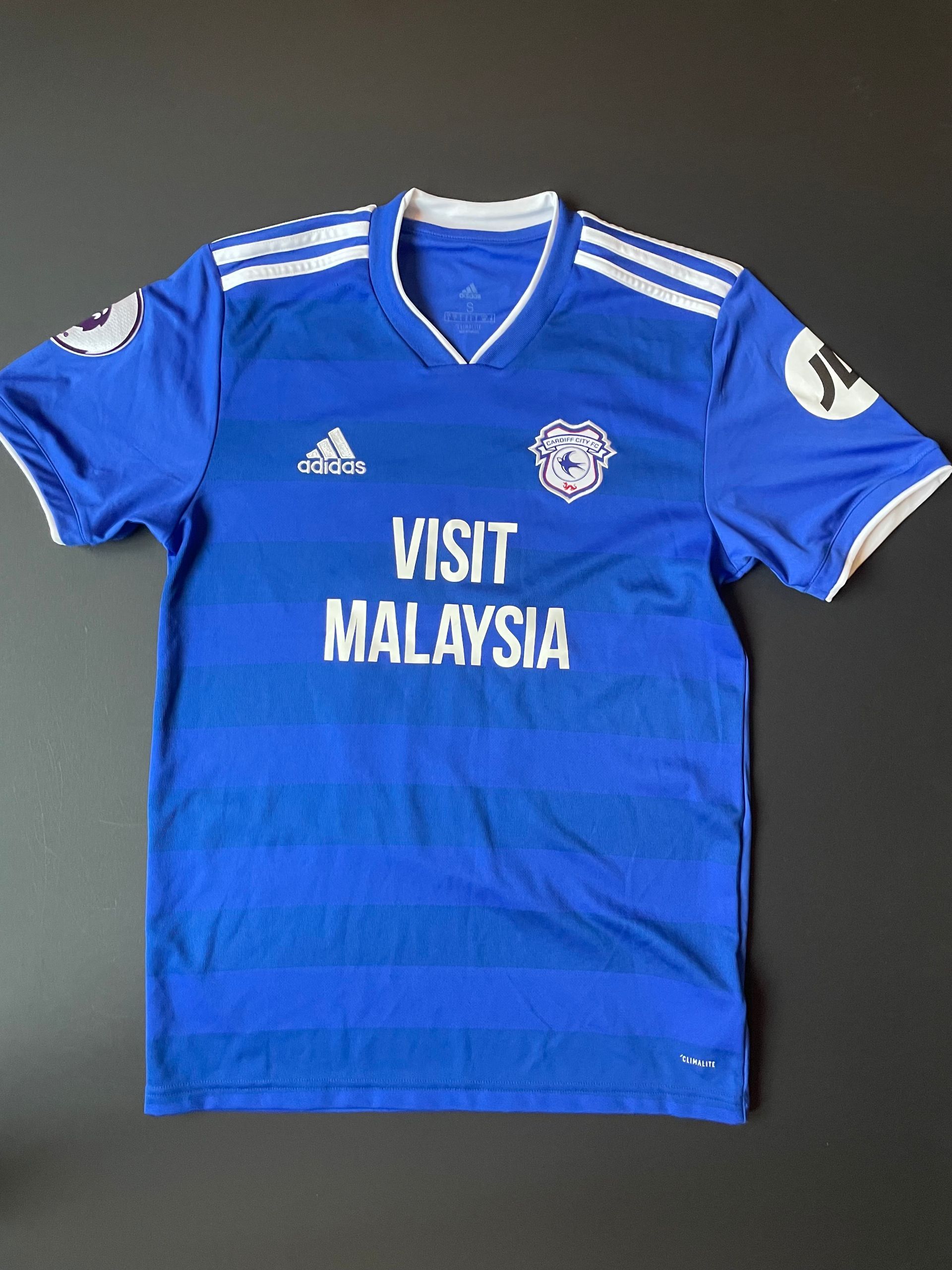 Josh Murphy Match Issue 2018–19 Cardiff City Home Shirt