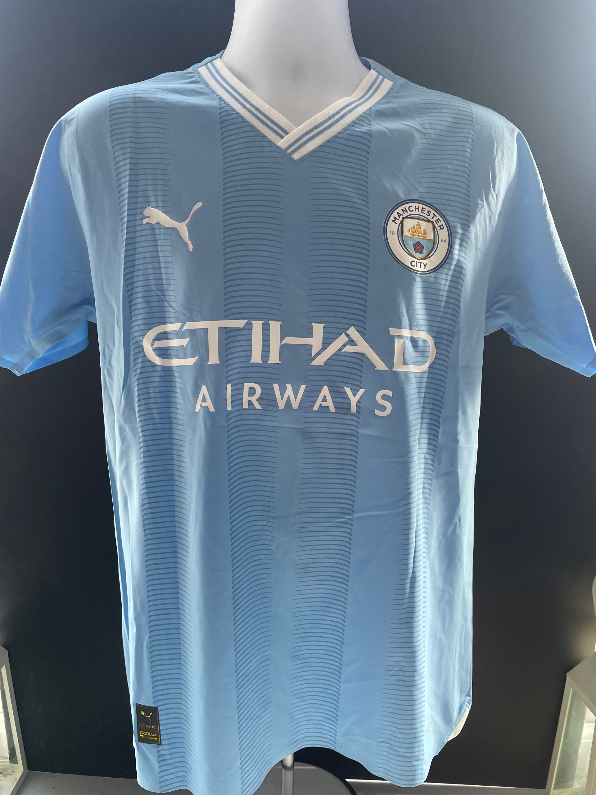 Ilkay Gundogan’s Match Prepared Premier League Shirt from the 2023-24 Season