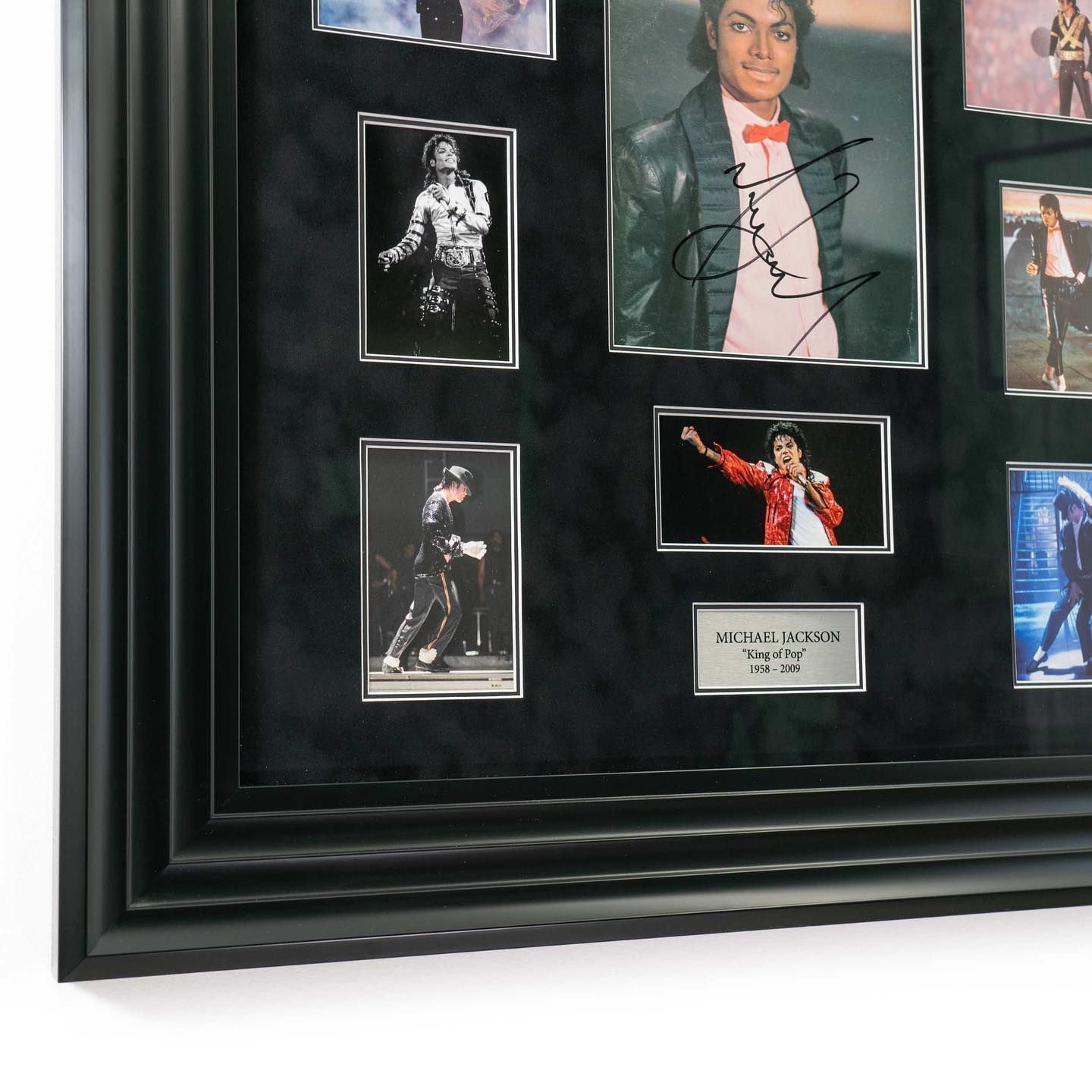 Michael Jackson signed photo collection