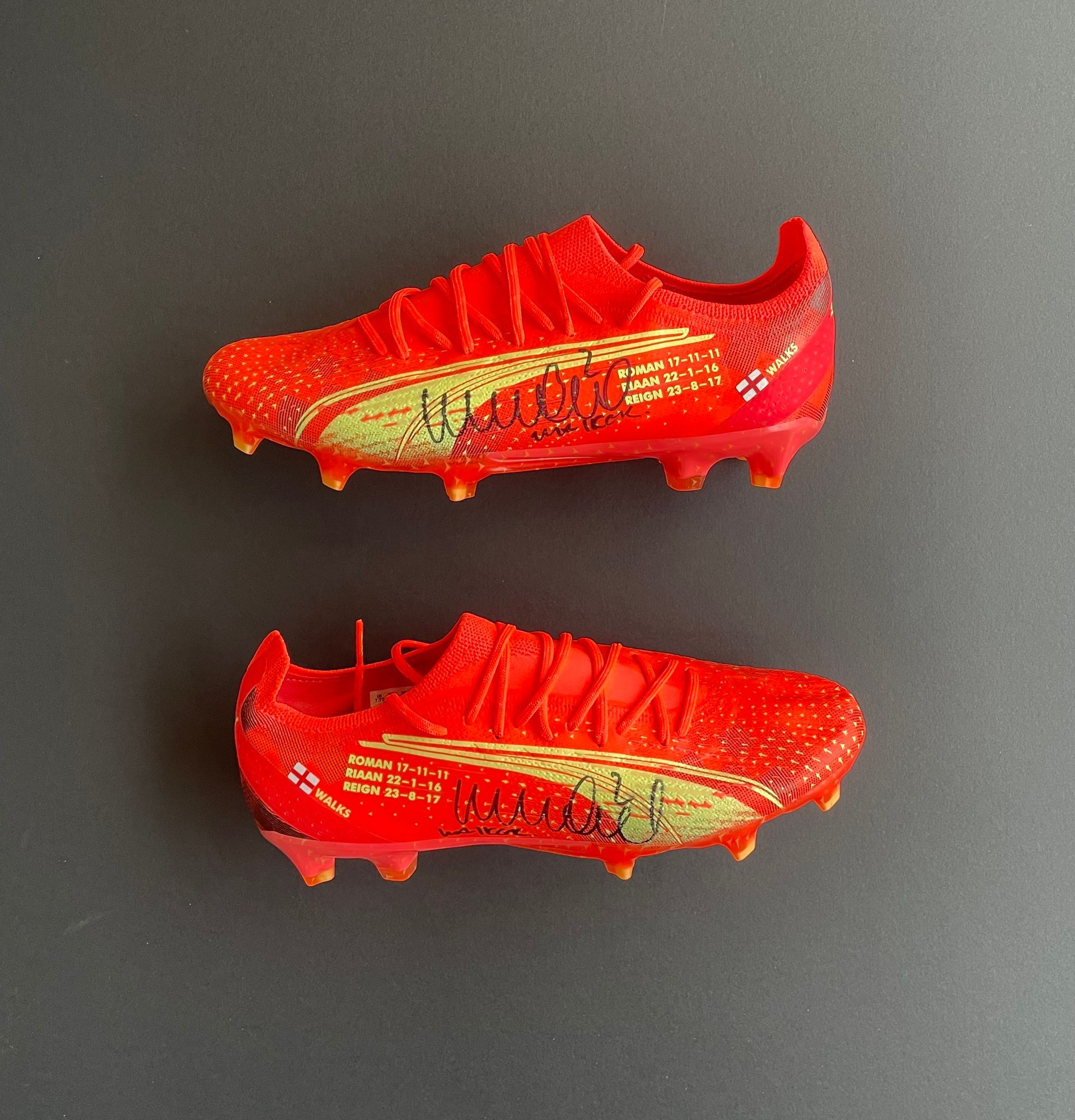 Kyle Walker signed match worn boots