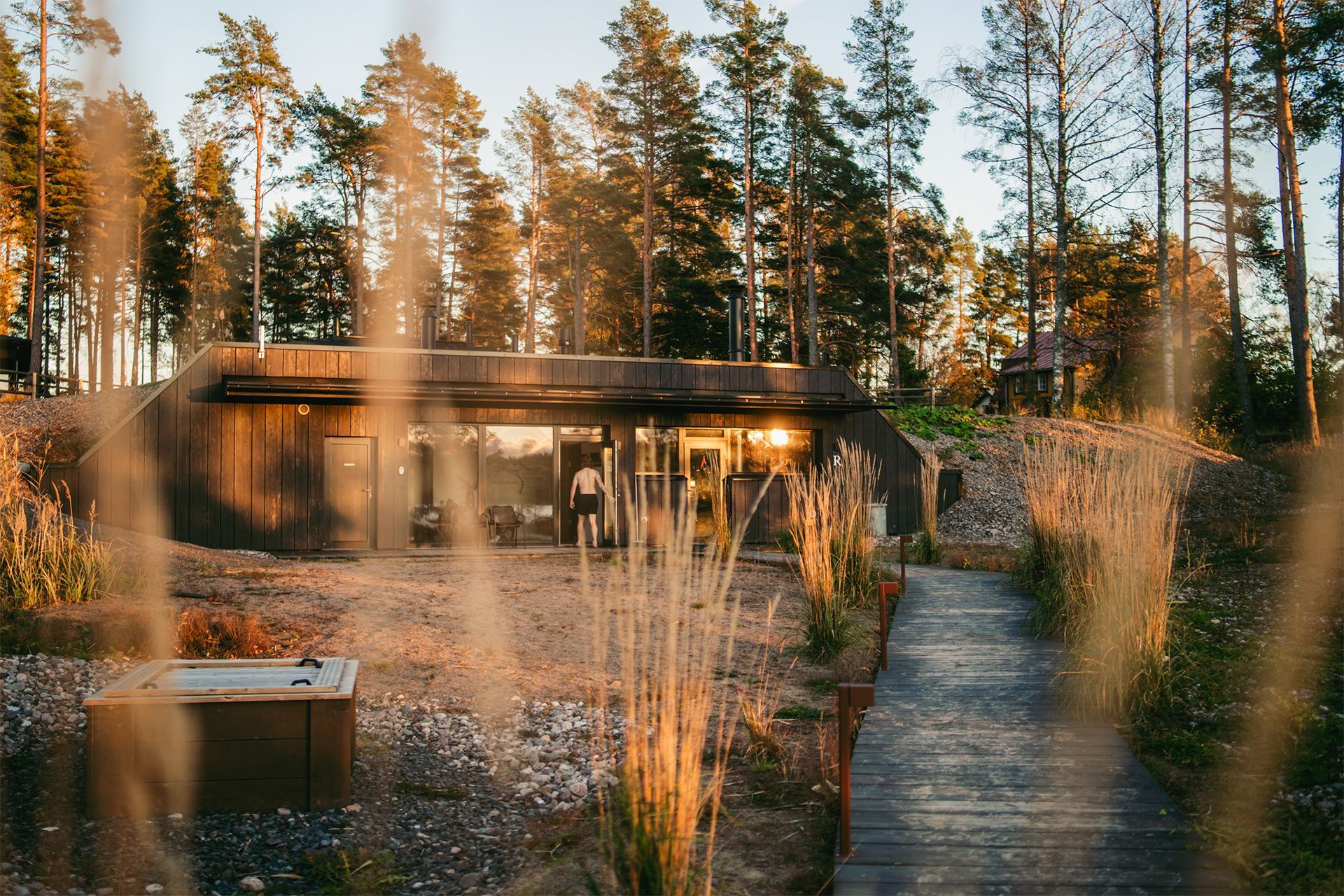 Saunamäki Resortin luolasauna