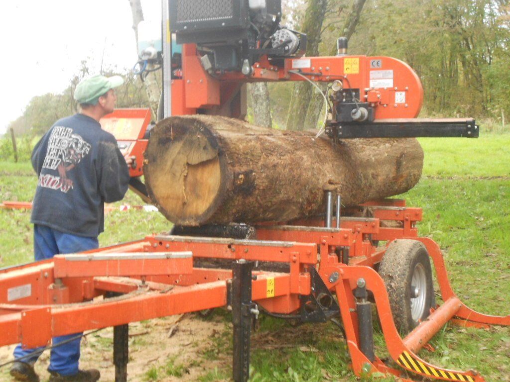 Notre scierie mobile