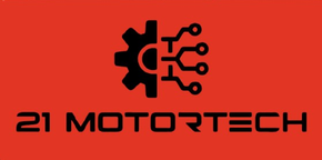 Un logotipo para una empresa llamada 21 motortech