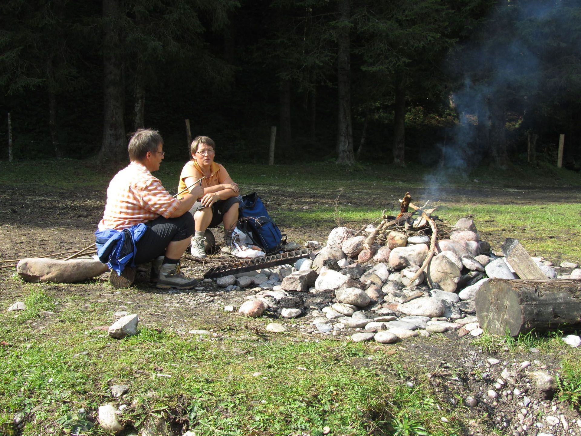 Zone pour les grillades – Camping Bächli à Bächli - Hemberg