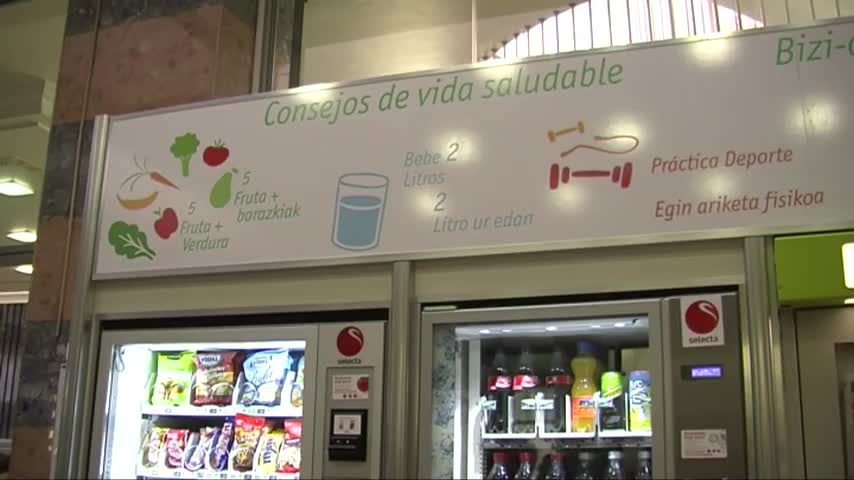 COMIDA SALUDABLE EN EXPENDENDORAS