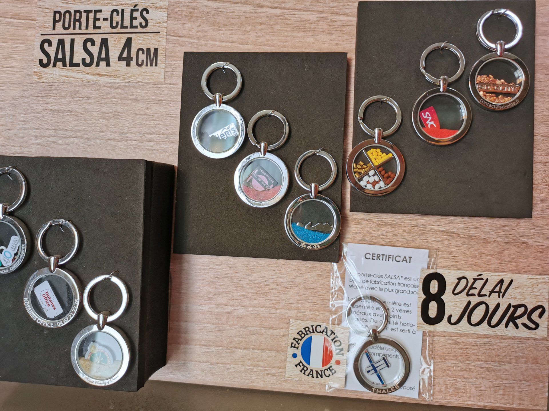 Porte-clés SALSA 4cm