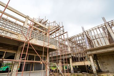 Baustelle Gebäudebau