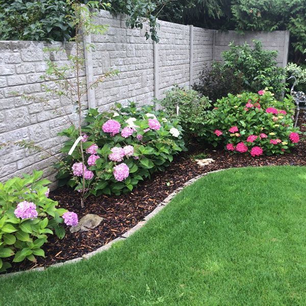 Rasen und Pflanzungen