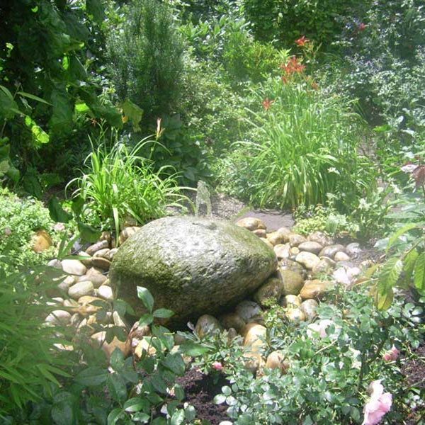 Rasen und Pflanzungen