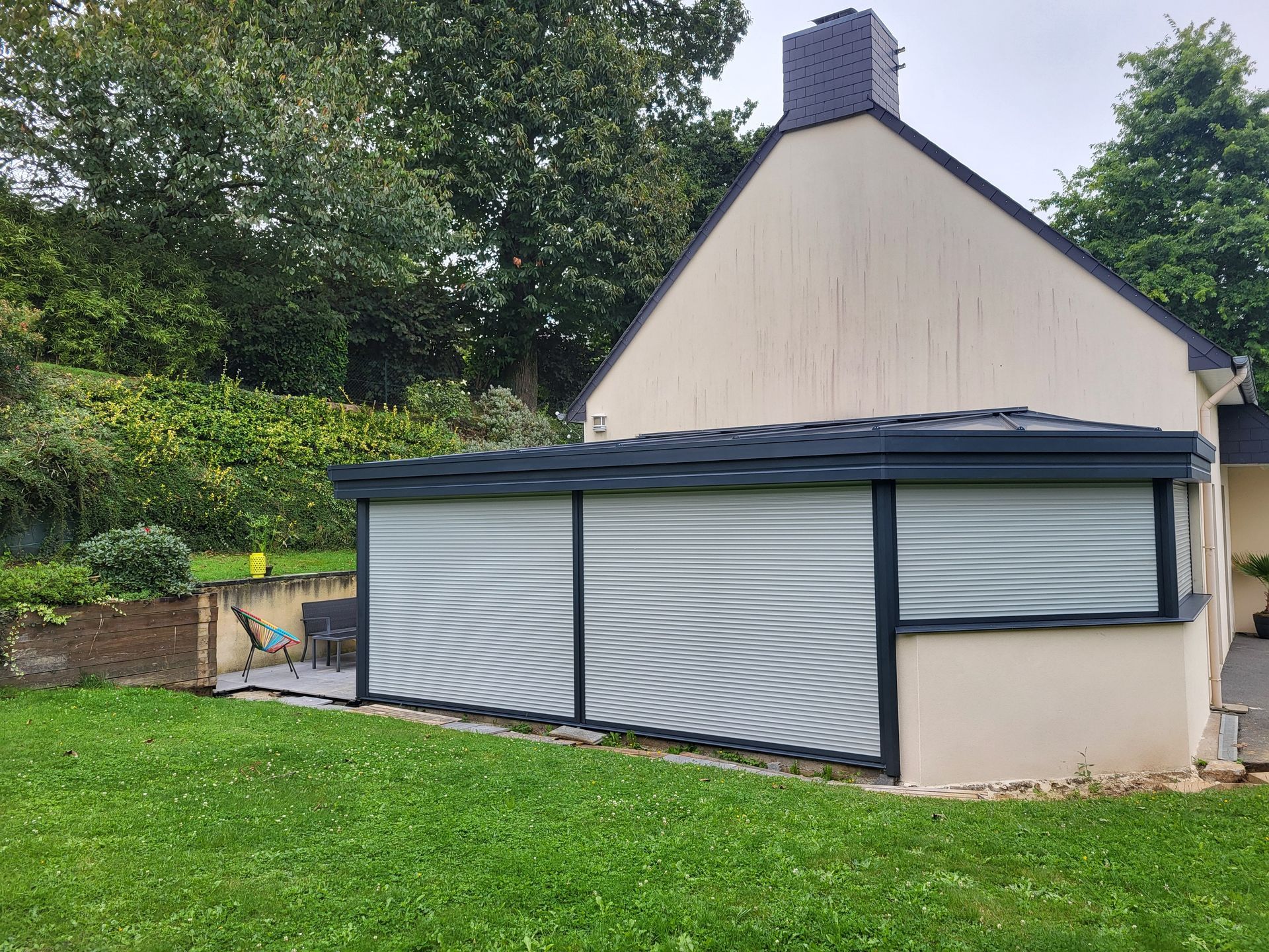 Véranda en aluminium sur mesure