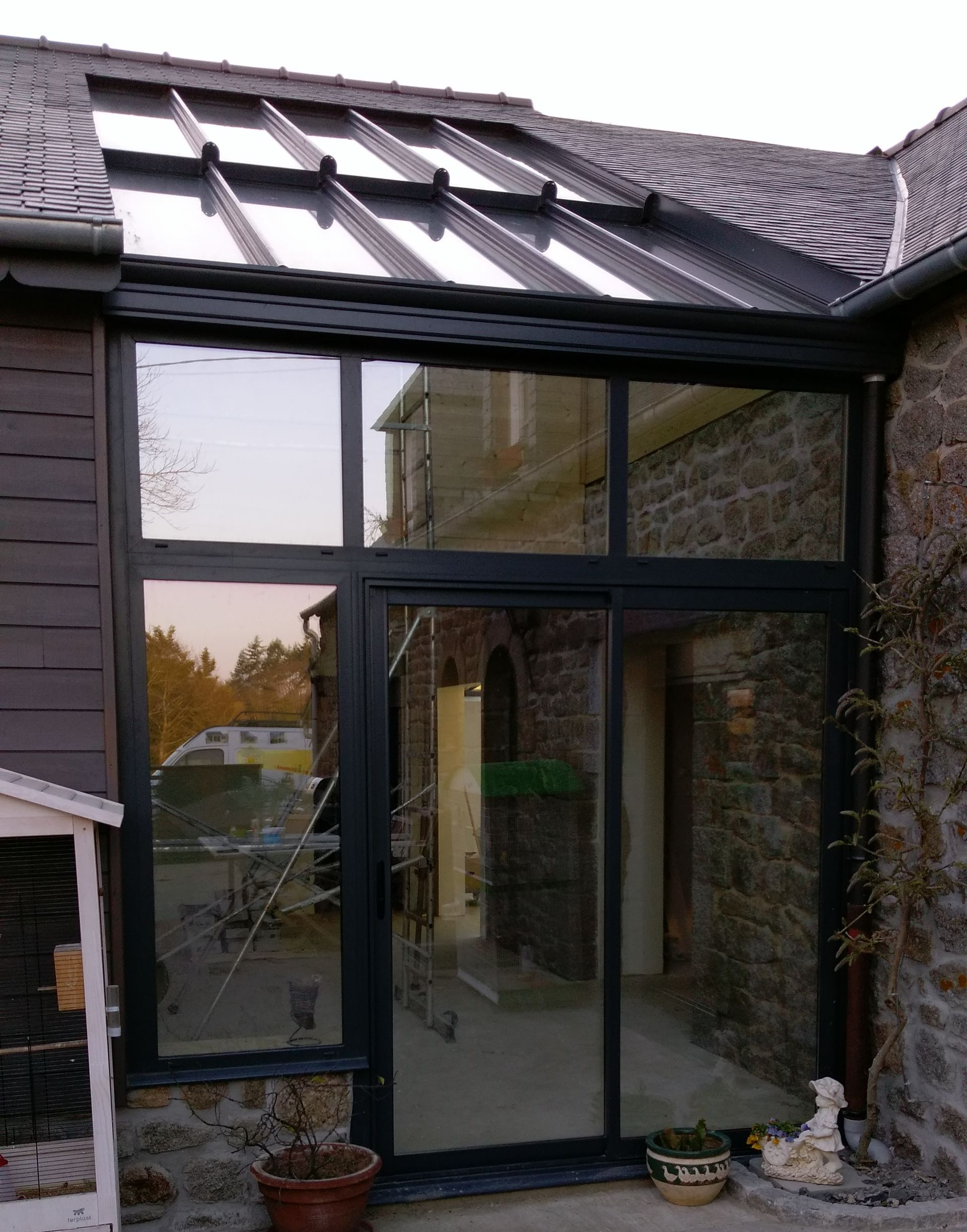 Fenêtre et fenêtre de toit en aluminium