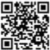 Code QR en noir et blanc dans un cadre carré.