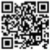 Code QR noir et blanc dans un carré, avec un code plus petit au-dessus, sur fond blanc