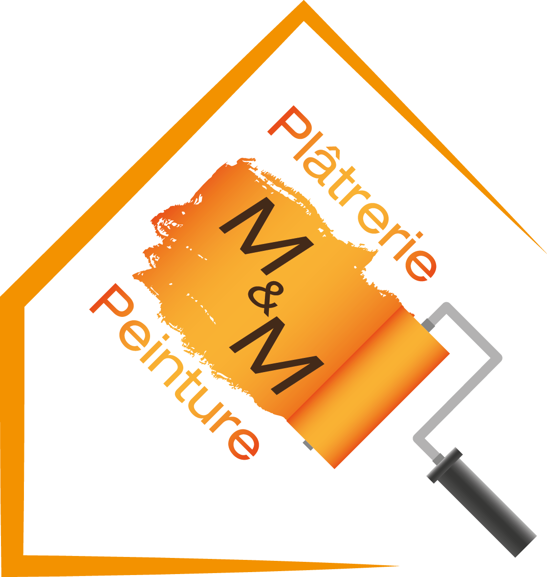 Logo M&M Plâtrerie Peinture
