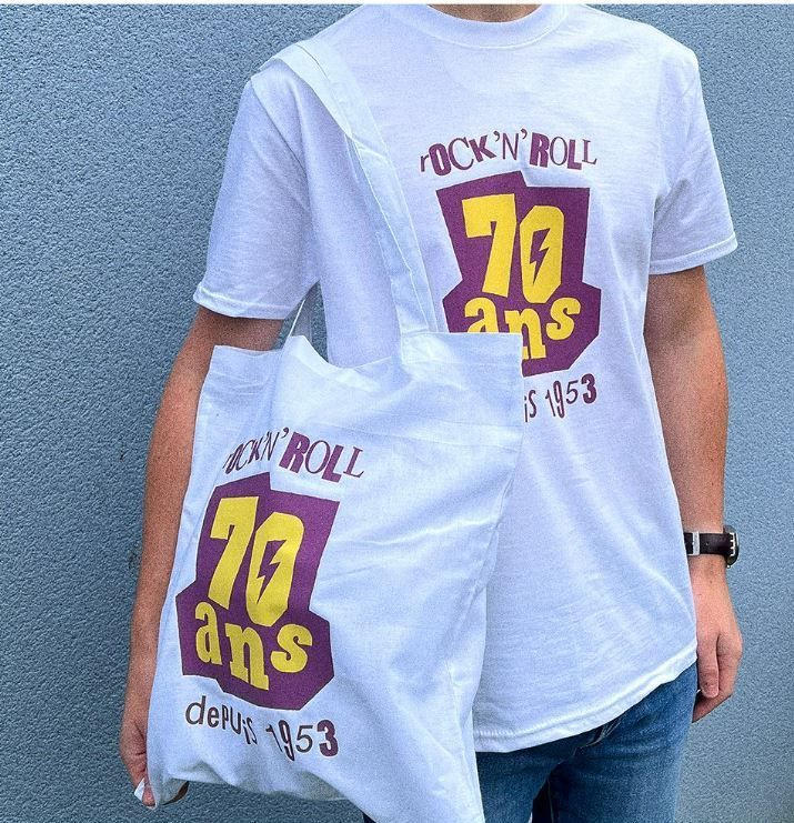 T-shirt et tote bag assortis