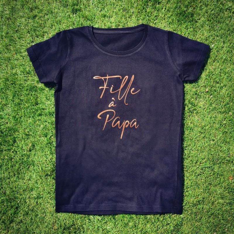 T-shirt Fille à Papa