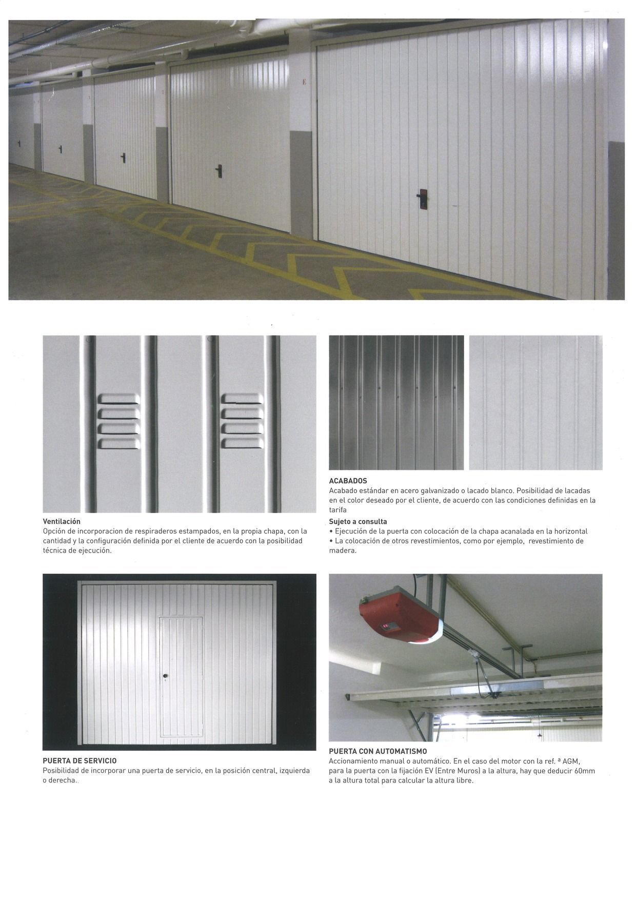 PUERTAS BASCULANTES DE MUELLE