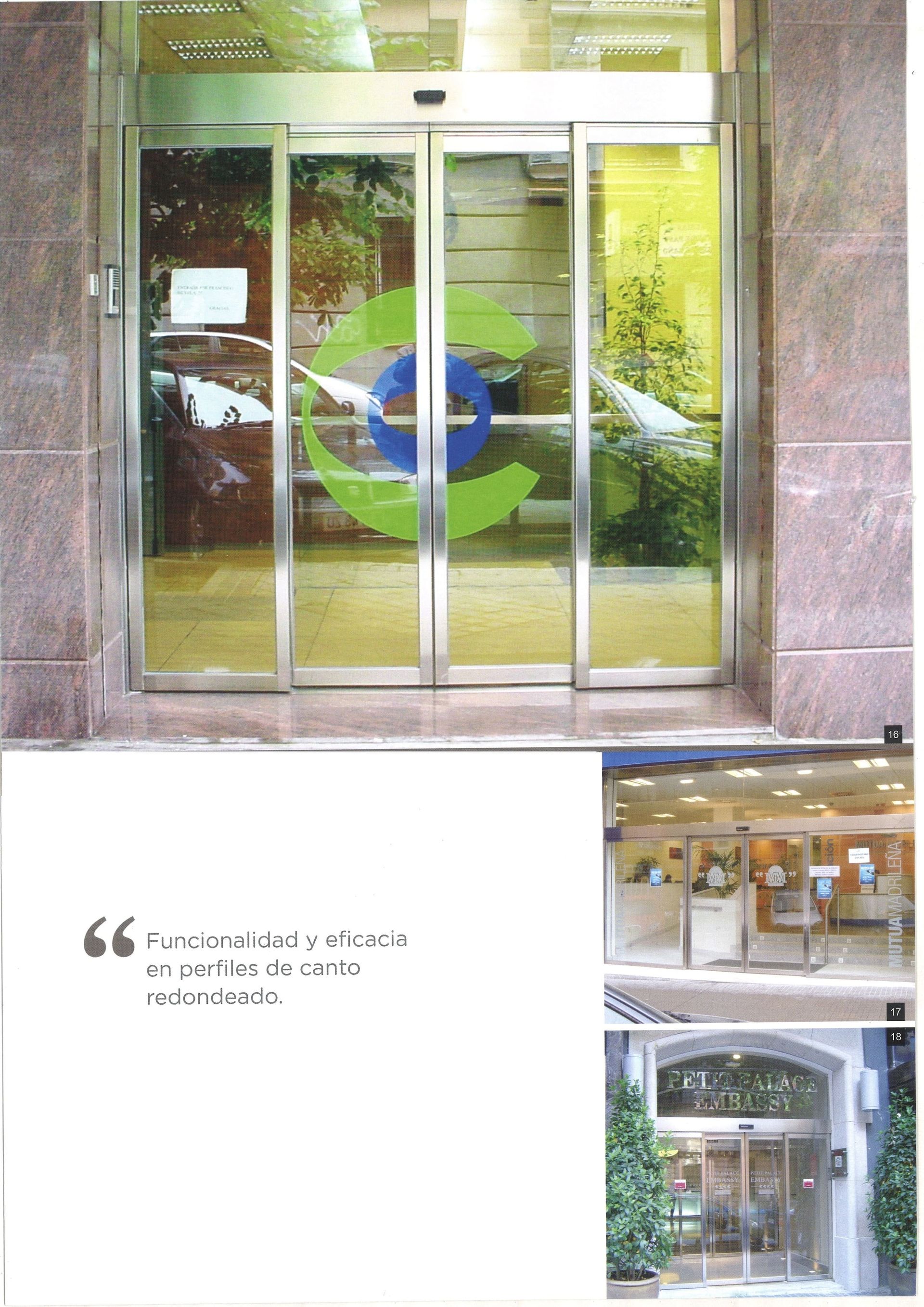 PUERTAS AUTOMÁTICAS DE CRISTAL