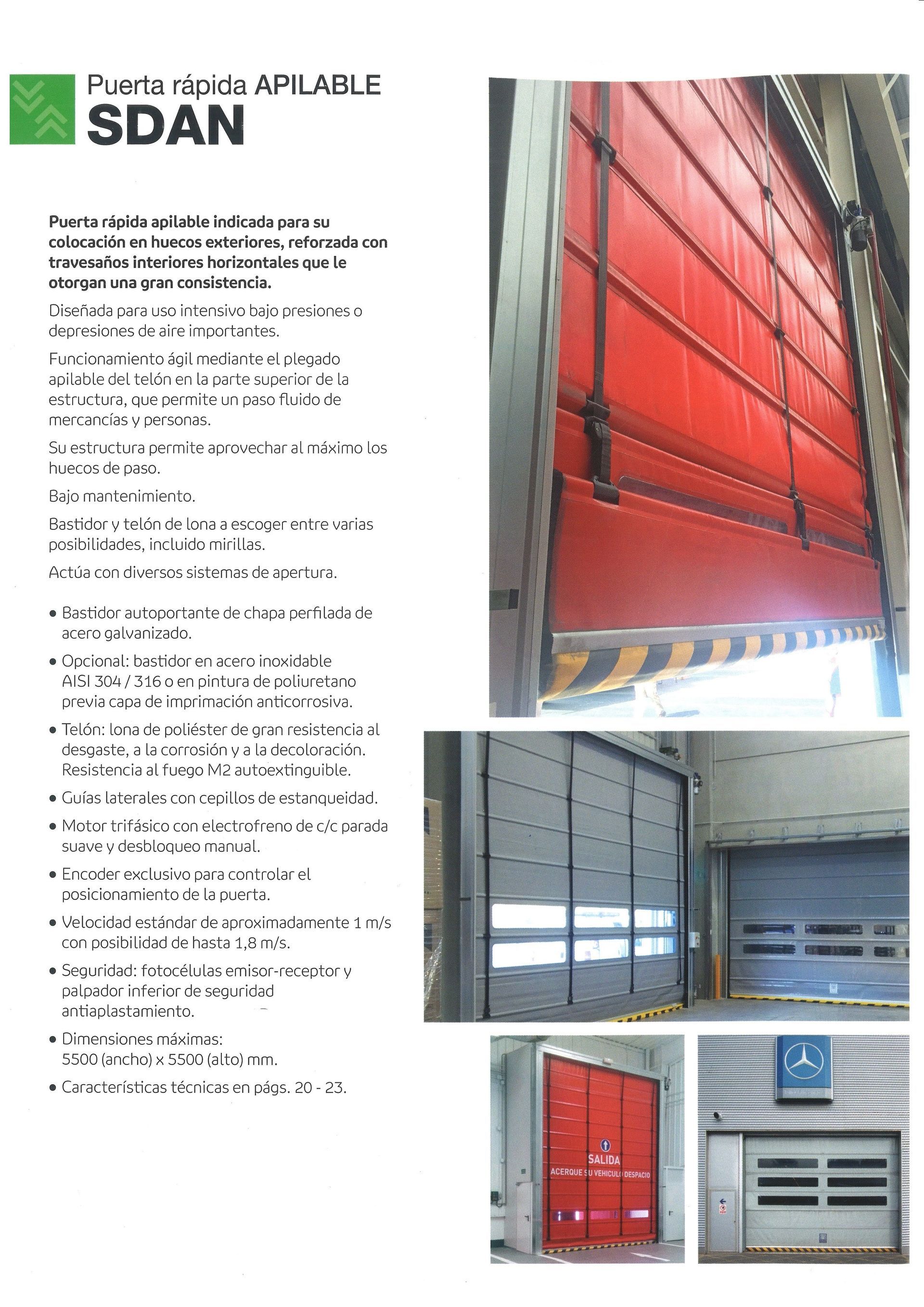 PUERTAS DE LONA AUTOMÁTICAS