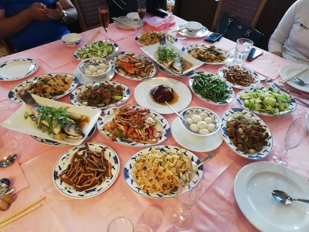 Chinesisches Essen Mongolisches Grillbuffet China Garden