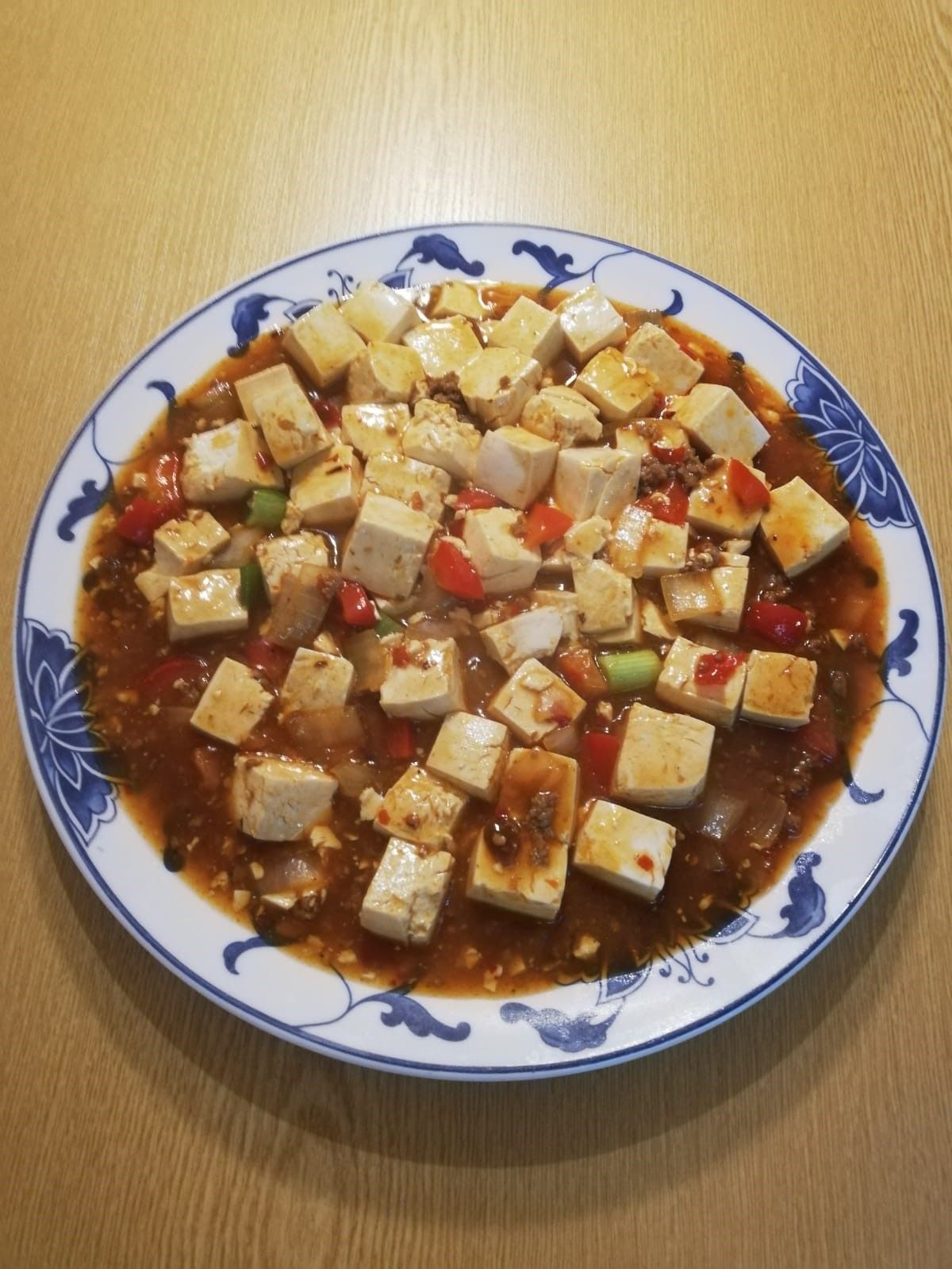 Tofu mit Gemuese