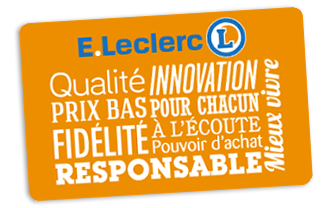 Visuel de la carte E.Leclerc.