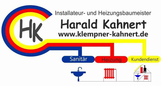 Ein Logo für eine Firma namens Harald Kahnert