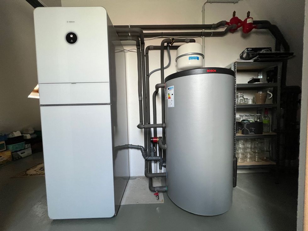 Bossch Wärmepumpenanlage,
von uns installiert