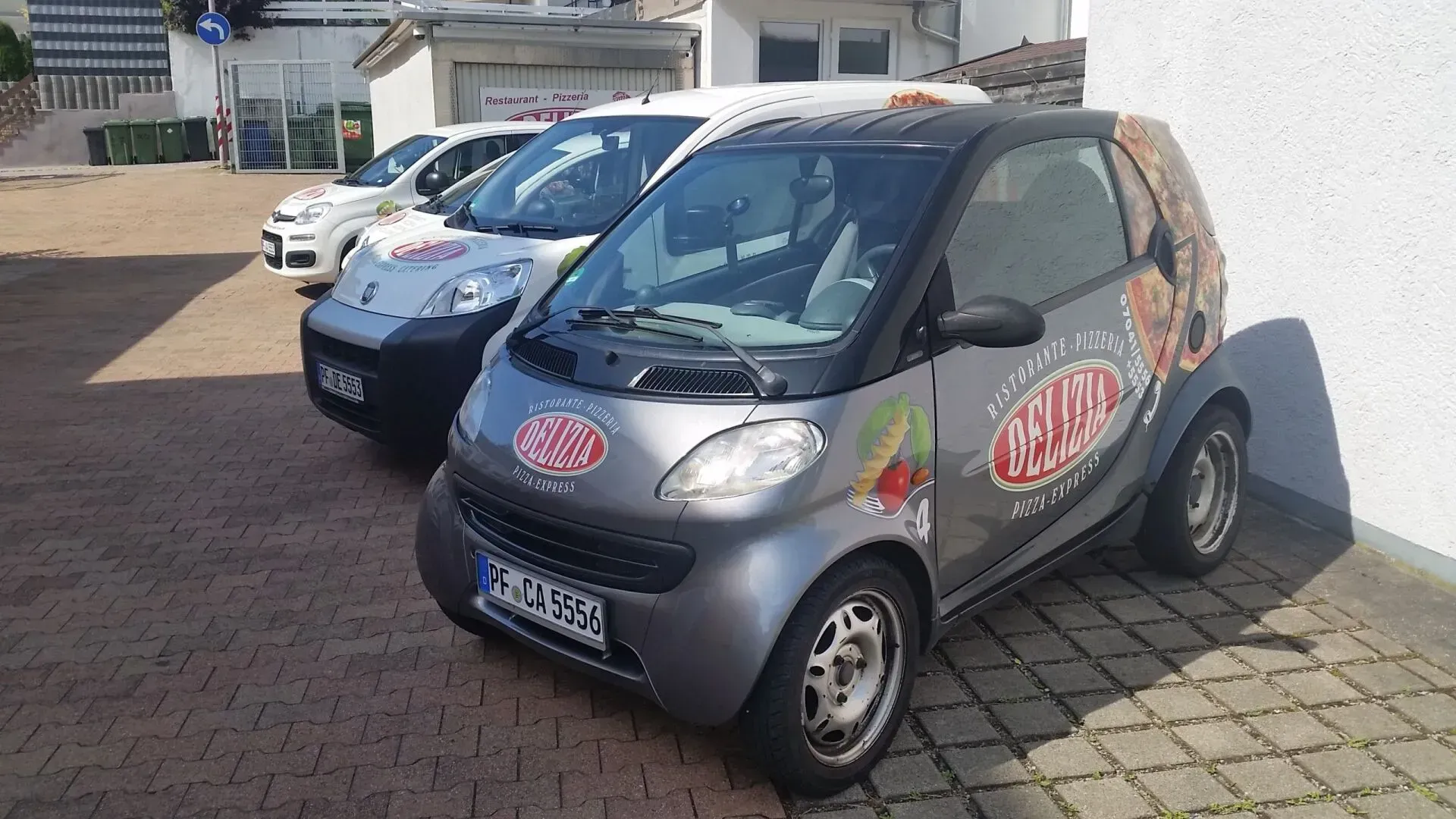 Pizza Delizia Lieferautos