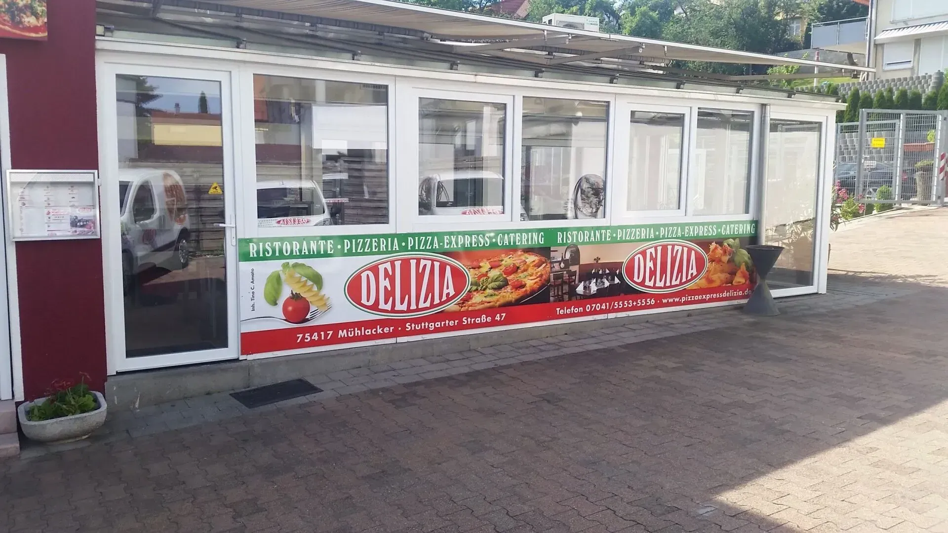 Pizza Delizia Außenansicht