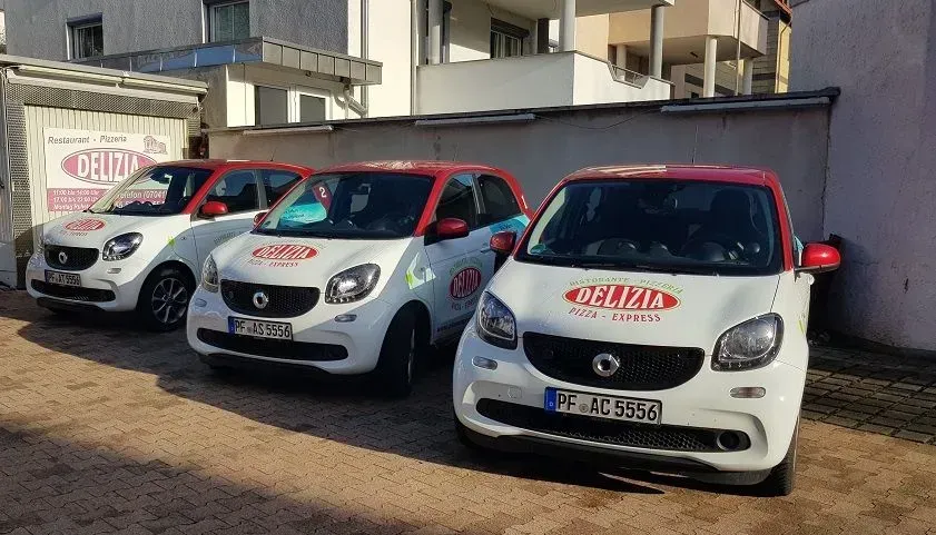 Pizza Delizia Lieferautos