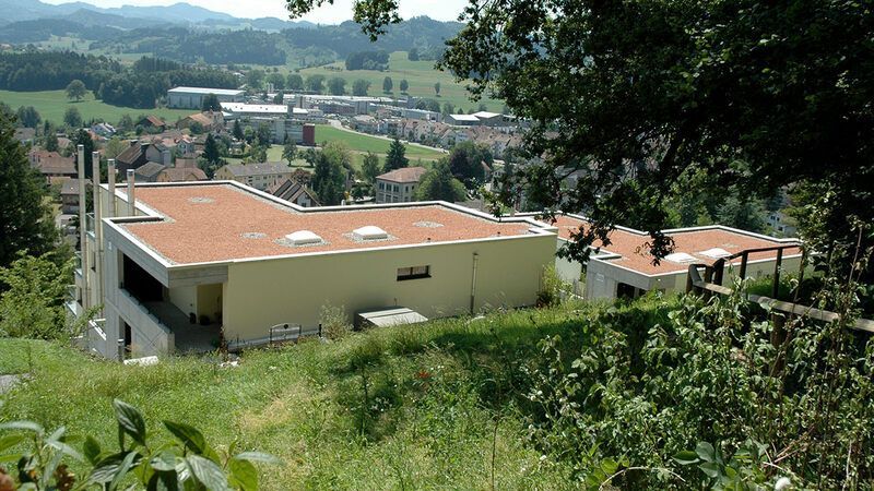 Dächer von Industriegebäuden, Foto der Josef Frefel GmbH