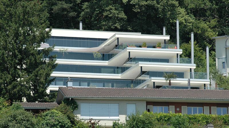 Modernes Gebäude, Foto der Josef Frefel GmbH