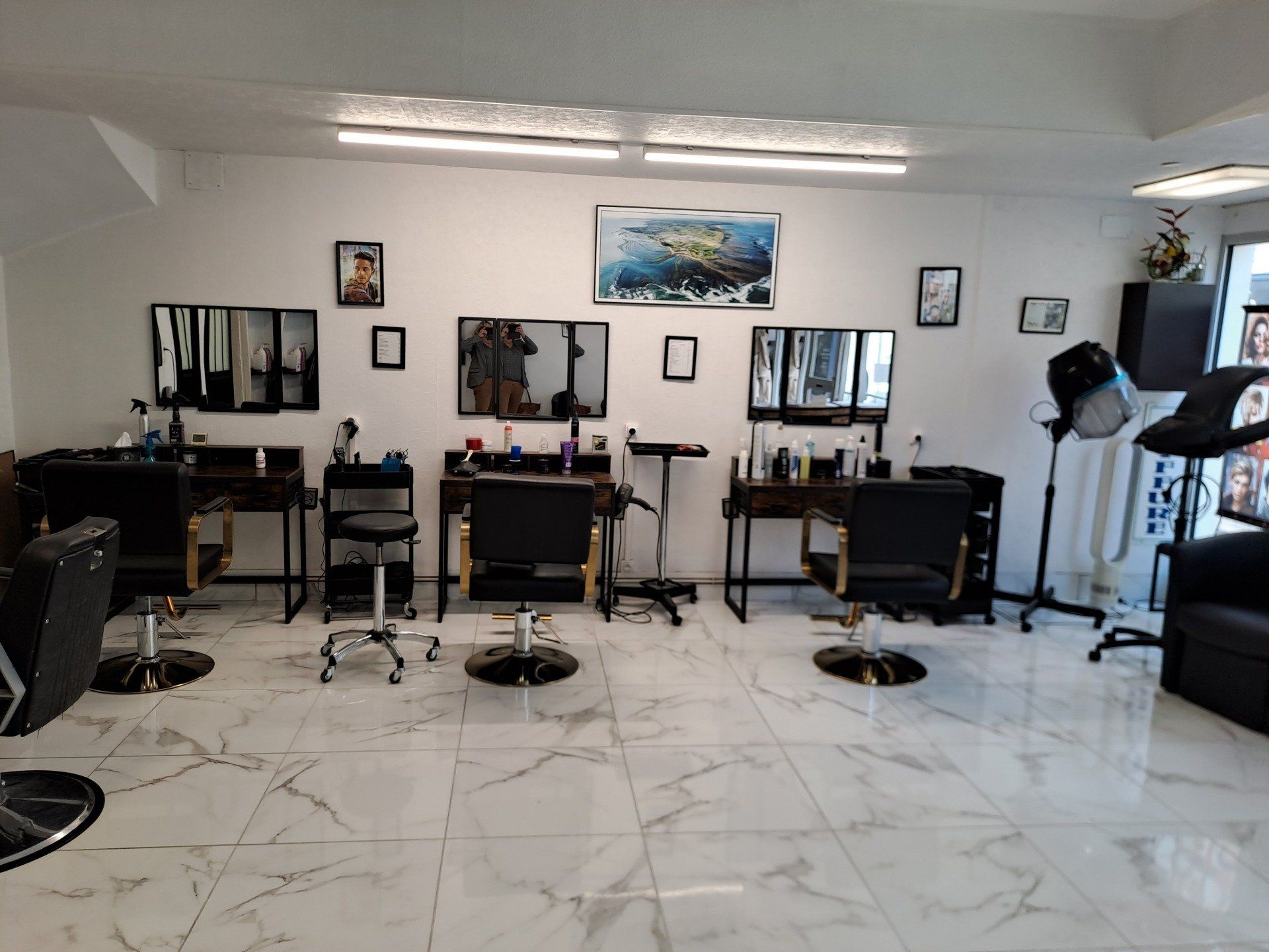 Salon de coiffure moderne