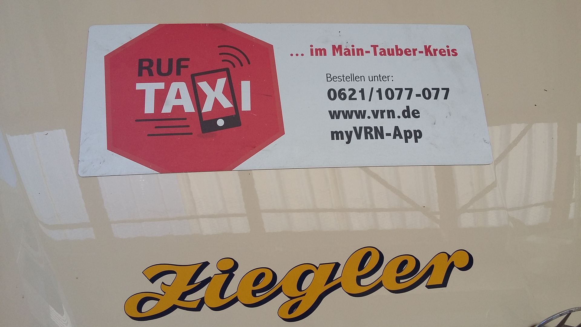 Ruftaxi | Ziegler Reisen