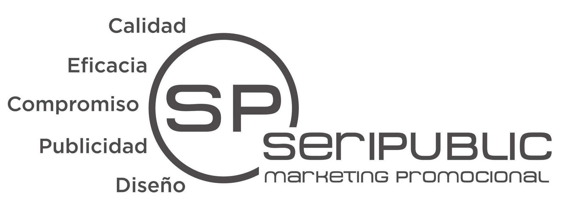 Logotipo para promoción de marketing de SeriPublic: círculo con 
