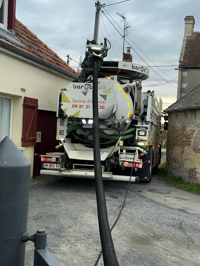 Vers Vidange fosse septique