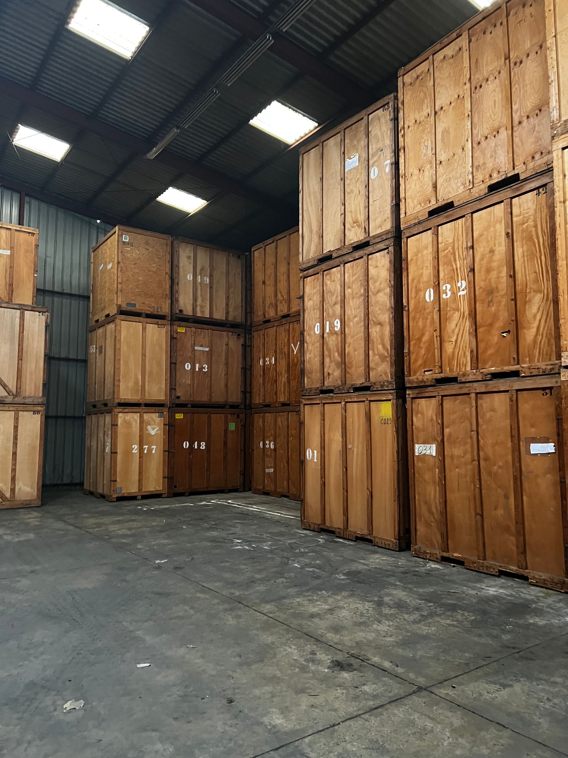 Box de stockage en bois