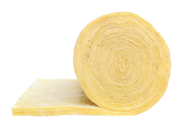 Rouleau isolant jaune.