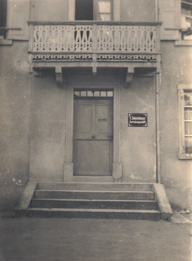 Unser Firmensitz in Gelterkinden Anfang der 1930 er Jahre