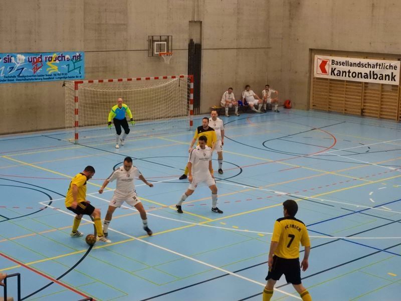 Hallenfussballspiel vom FC Gelterkinden