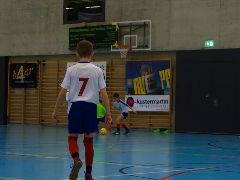 Hallenfussballspiel vom FC Gelterkinden