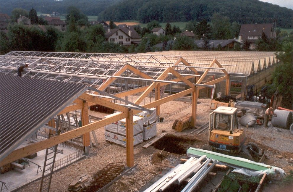 Neubau der Gärtnerei