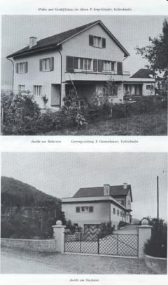 Referenz Mappe eines Architekten aus Gelterkinden