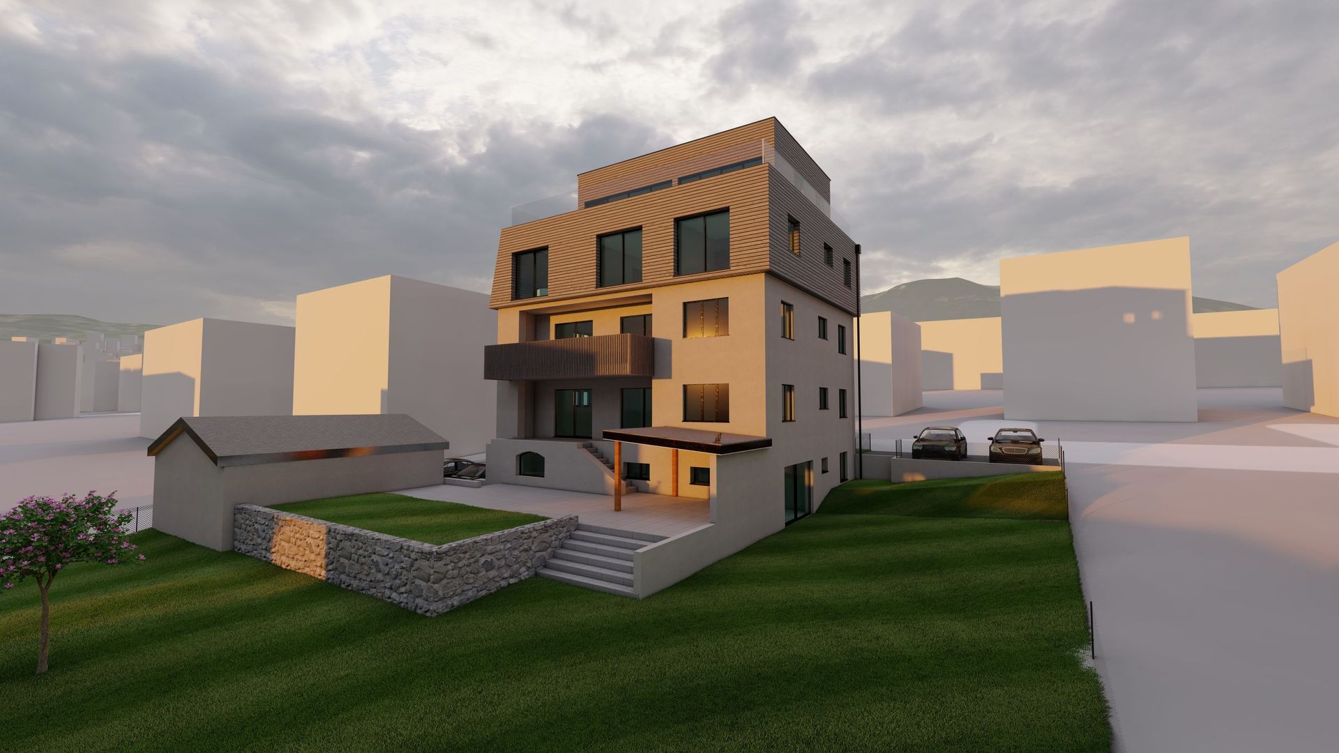 Projet surélévation bâtiment existant